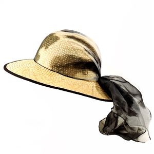CAPPELLIFICIO C.M.R. 🇮🇹 WOMEN'S 100% STRAW SUMMER FASHION SUN HAT